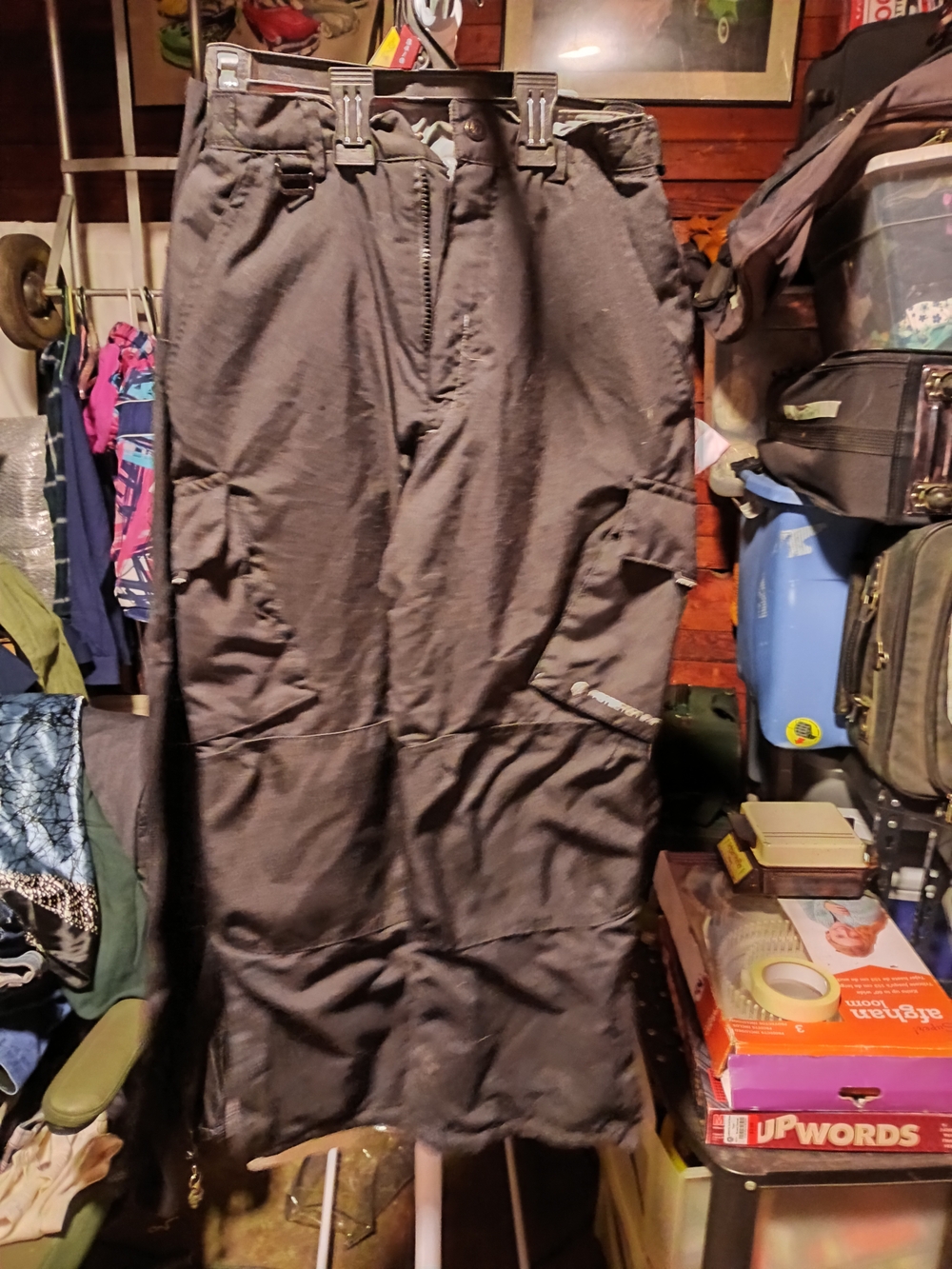 Women's Black Cargo Skirt - Utility Style